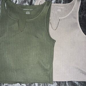 American Eagle tank tops. Sold SEPARATELY. Both XS.